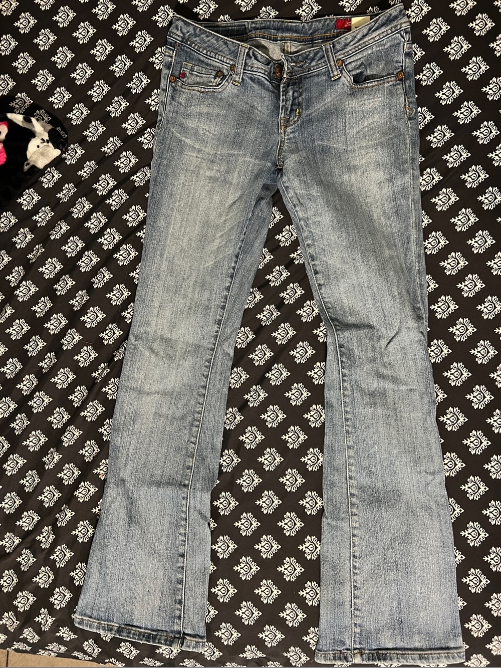 7 For All Mankind Light Blue Flare Jeans